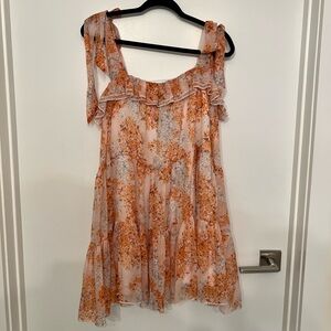 Floral Ruffle Dress